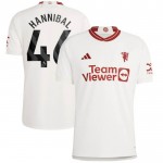 Günstige Fußballtrikots Manchester United Hannibal 46 3rd trikot 2023-24 Kurzarm
